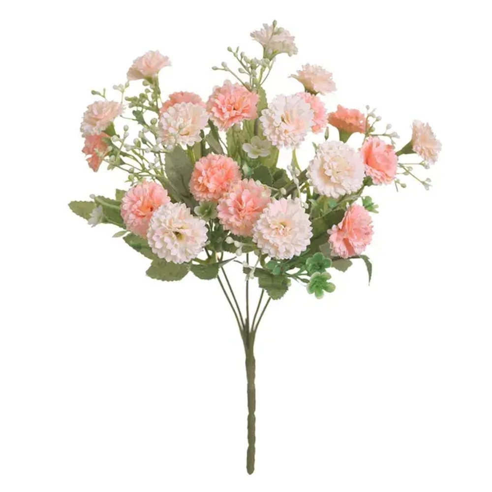 Искусственные сиреневые гвоздики Carnation Bouquet