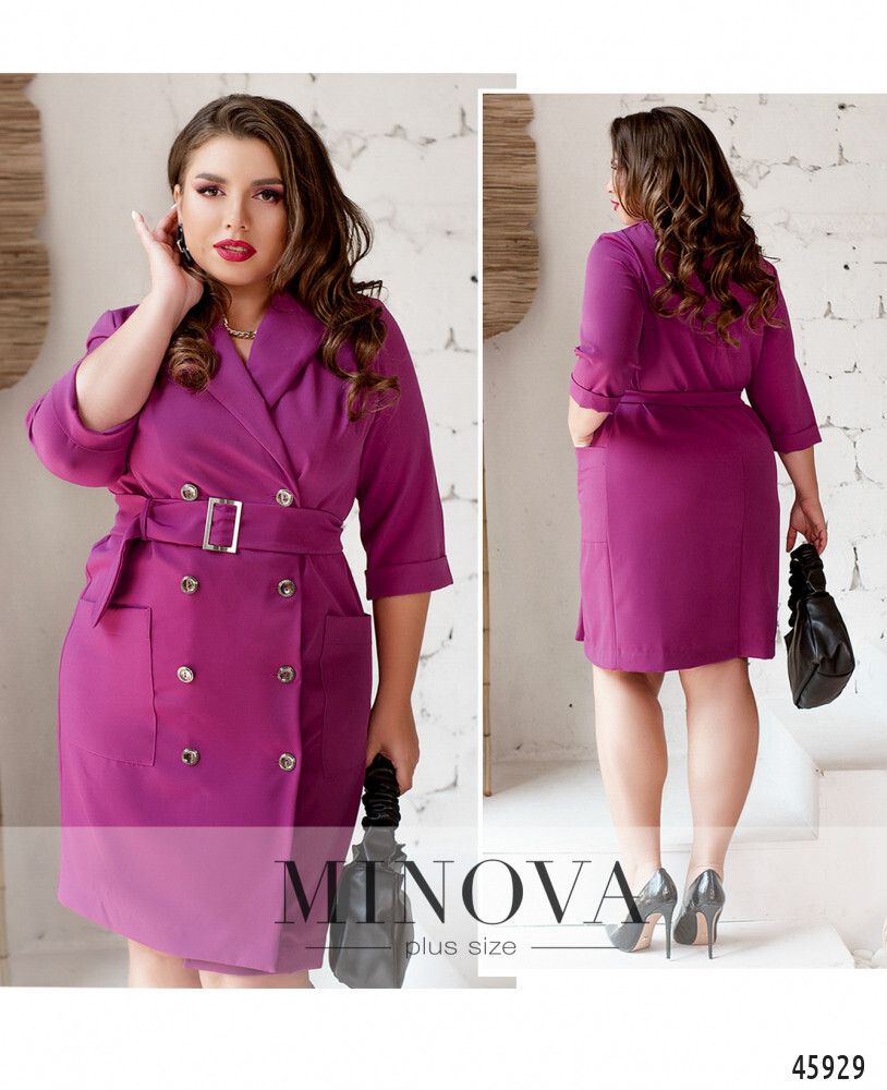 Платье 4146-фуксия Minova Платье 4146-фуксия Minova