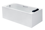 Акриловая ванна Roca BeCool 190x90 с отверстиями для ручек, ZRU9303020