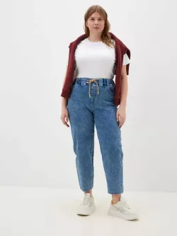 Джинсы на резинке больших размеров