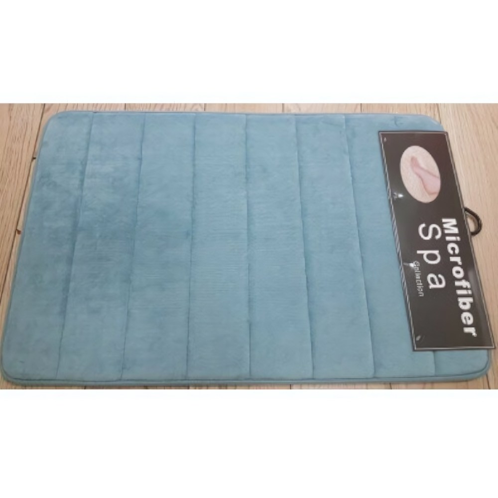 Коврик для ванной комнаты “Memory stripes” 50*80 Light-blue голубой