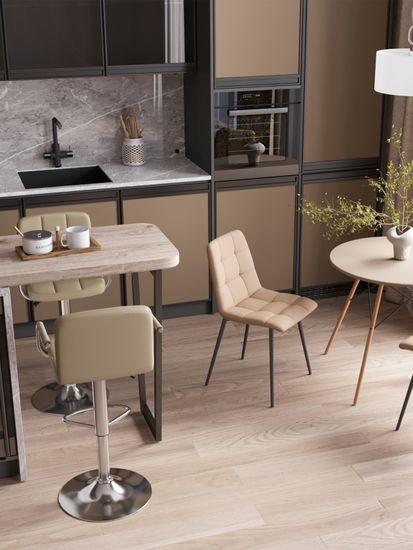 Стул барный Малави бежевый