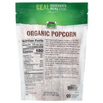 NOW Foods, Real Food, органический попкорн, 680 г (1,5 фунта)