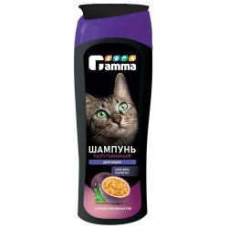 GAMMA Шампунь для кошек распутывающий 400мл