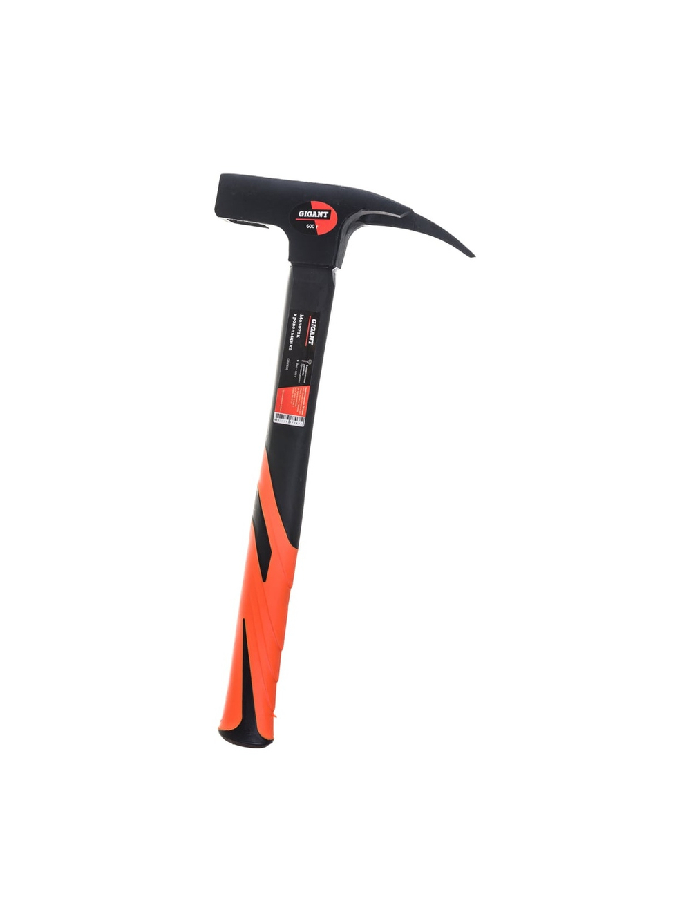 Молоток кровельщика Gigant 600г c фибергласовой ручкой GRH 600