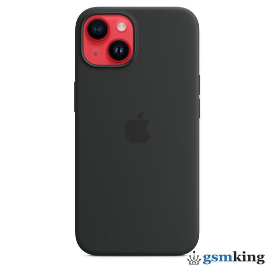 Apple Silicone Case with MagSafe iPhone 14 Midnight (Тёмная ночь) MPRU3ZM/A