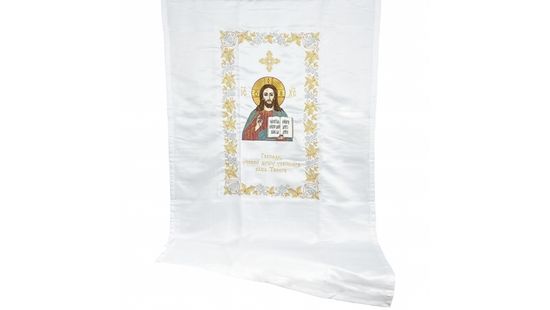 Погребальный набор парча "Икона спас вседержитель"