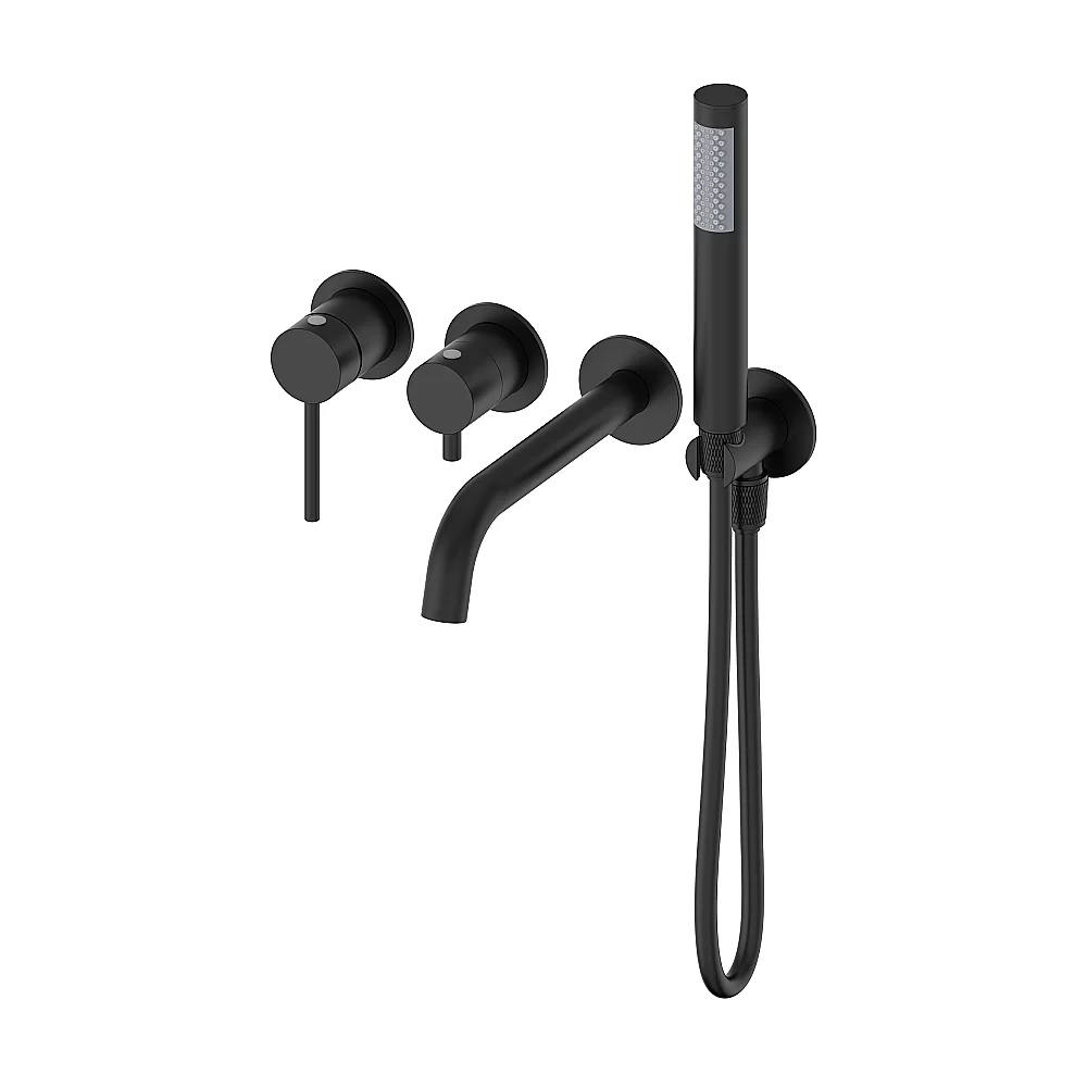 Смеитель для ванны Oliveeka Y OL-889017-MB черный матовый