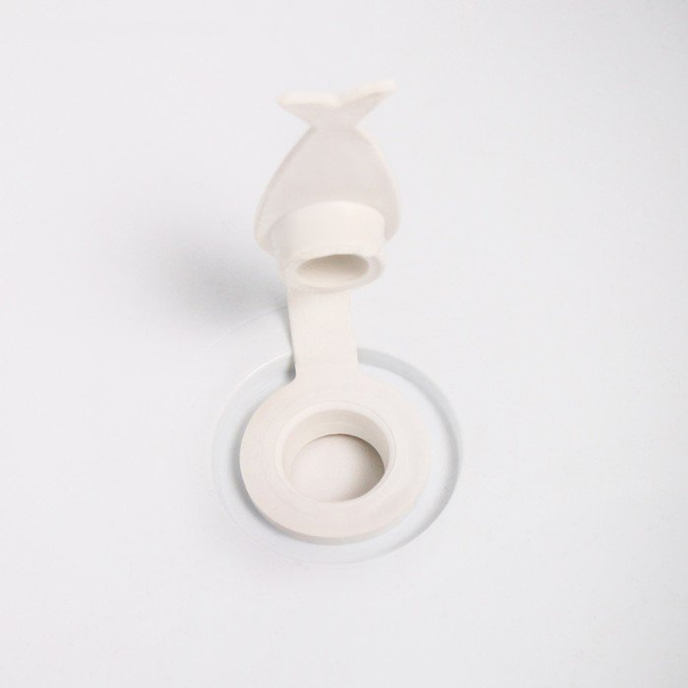 Ванна детская "Кролики" со сливом 86см (white-белый)