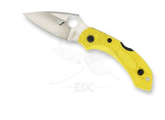 Складной нож Spyderco Dragonfly 2 C28PYL2 c клинком из стали H1, рукоять FRN