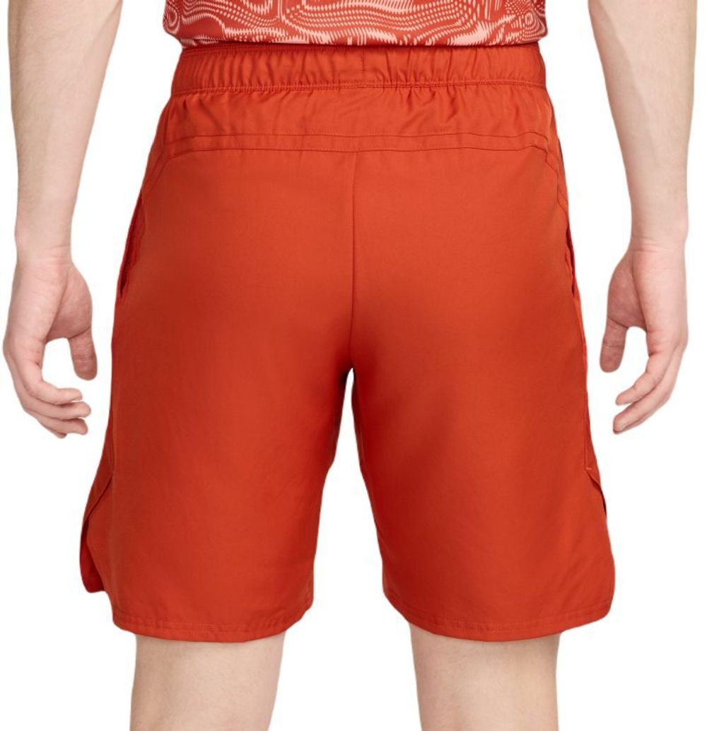 Теннисные шорты Nike Court Dri-Fit Victory 9" Short - rust factor/white