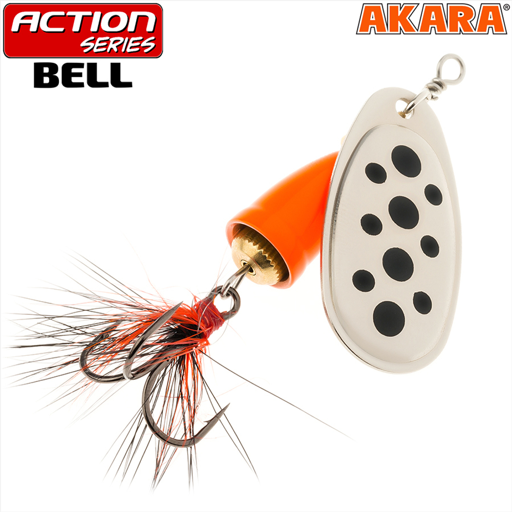 Блесна вращающаяся Akara Action Series Bell 4 10 гр. 1/3 oz. A1