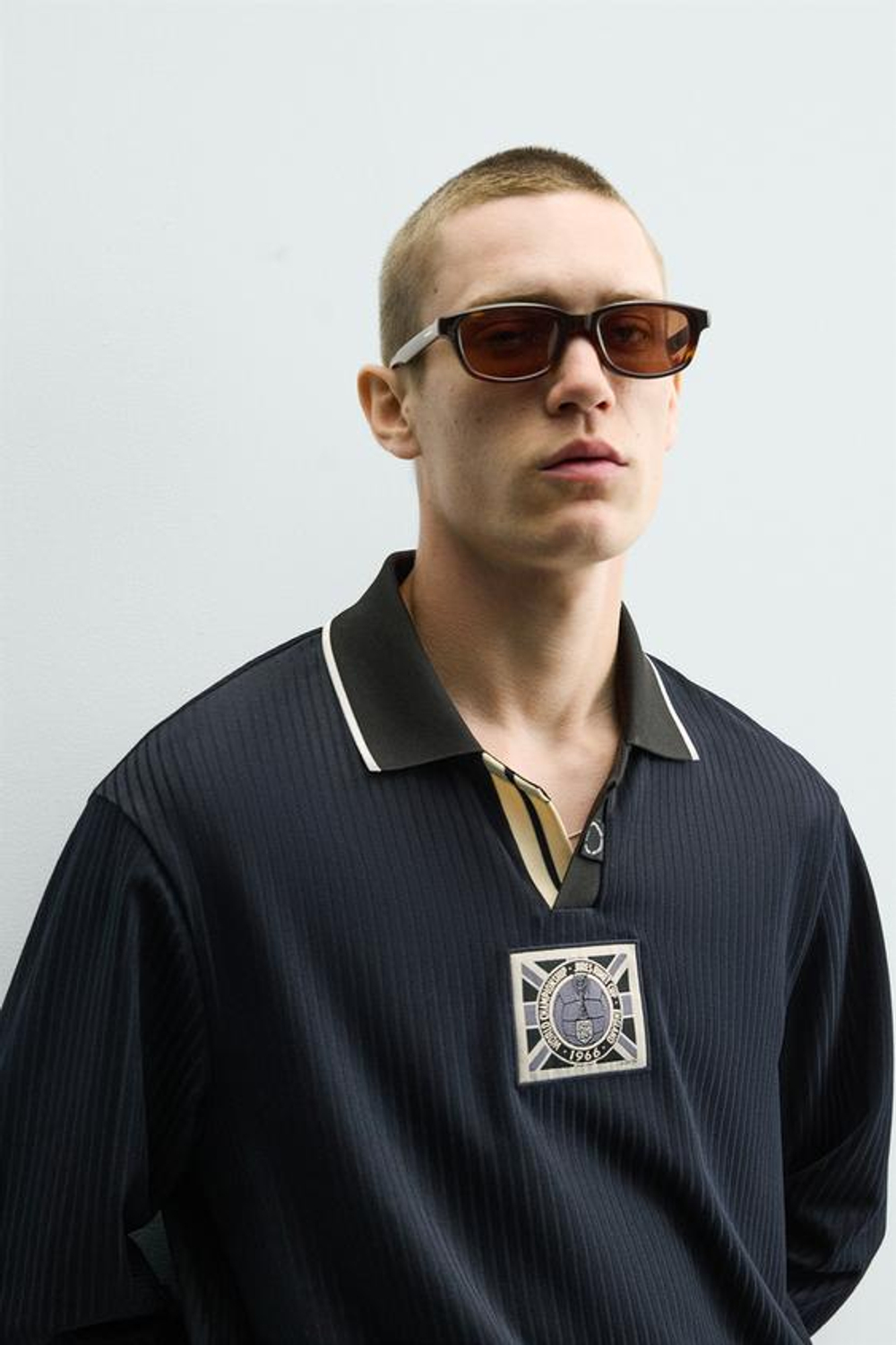 ZARA ТЕХНИЧЕСКОЕ ПОЛО ENGLAND 66 FIFA WORLD CUP™ FIFA CLASSICS, МОРСКОЙ СИНИЙ