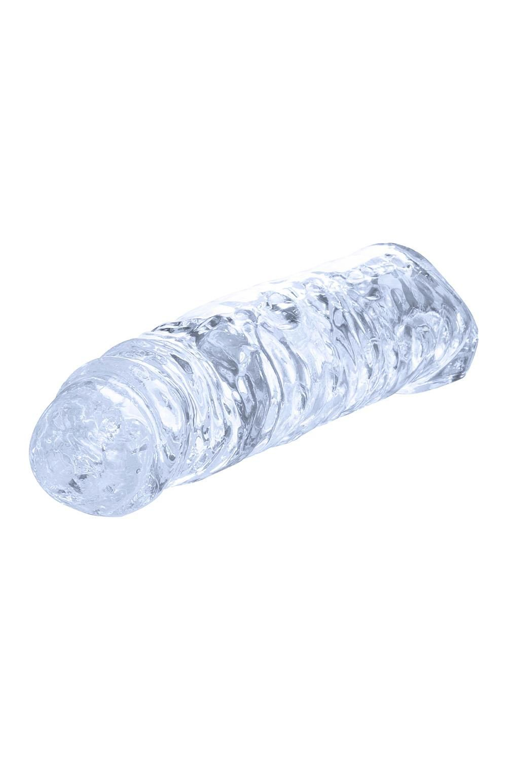 Прозрачная насадка-удлинитель Length Enhancer с подхватом - 27 см. (Цвет: прозрачный)