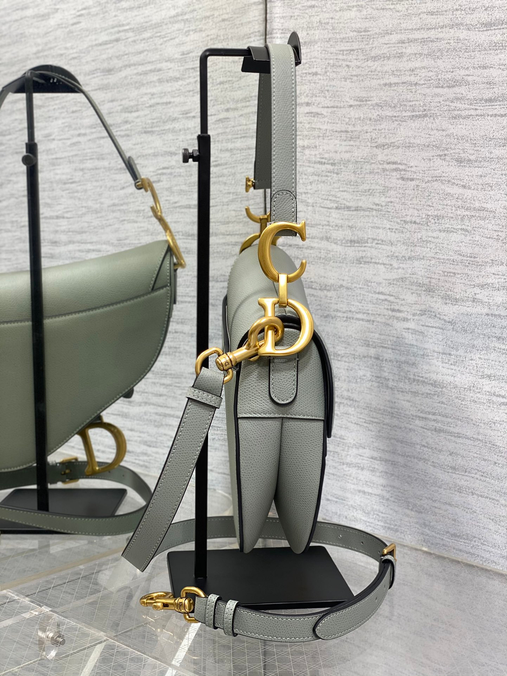 Christian Dior Saddle Bag with Strap