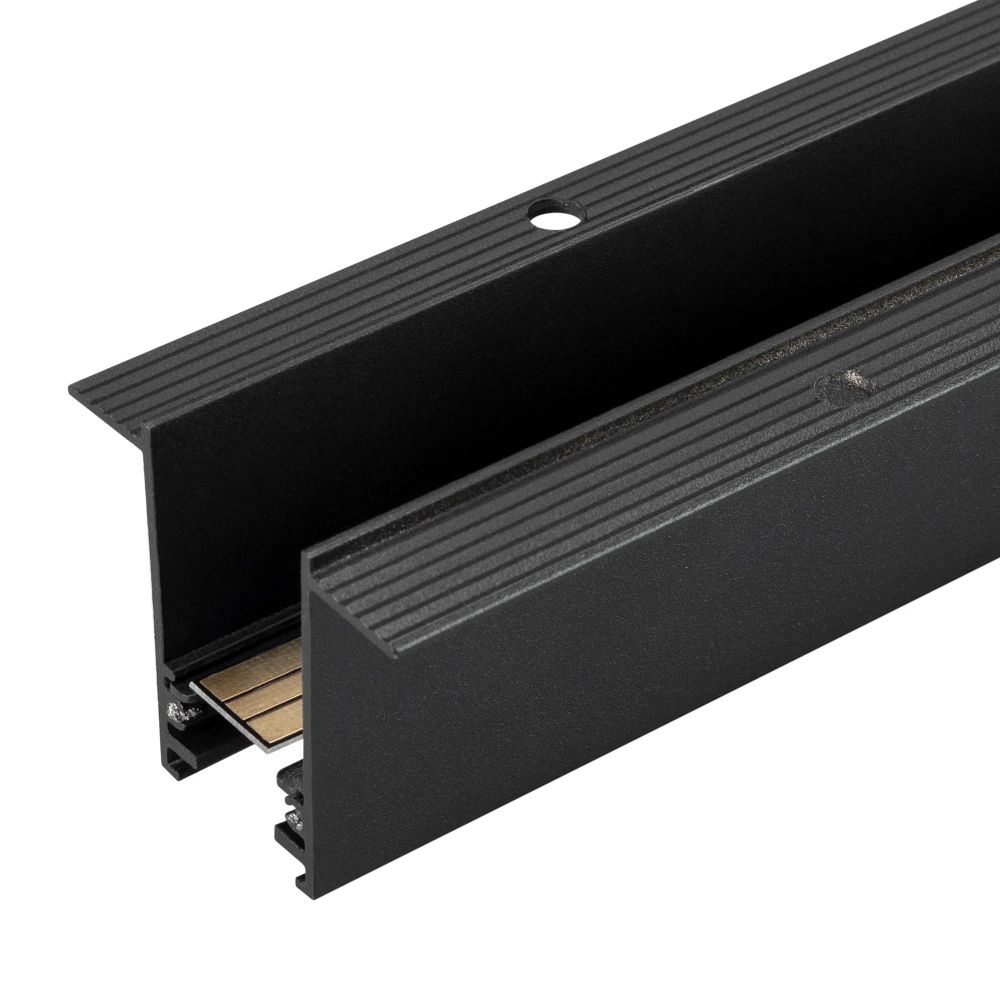 Трек встраиваемый MAG-TRACK-2538-F-1000 (BK) (Arlight, IP20 Металл, 5 лет) 034225