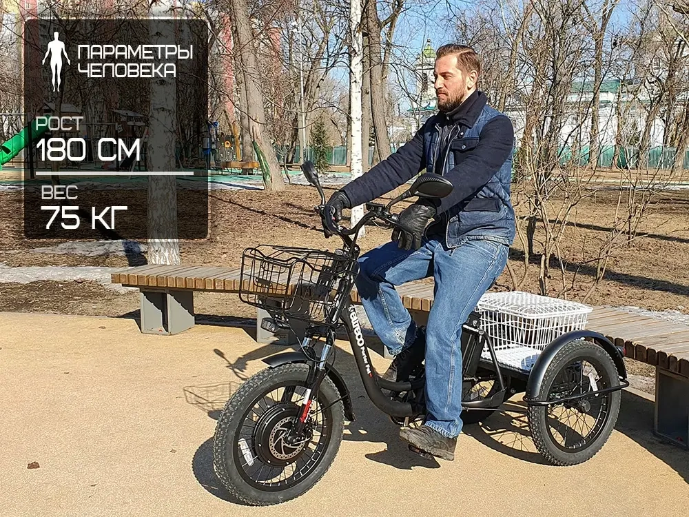 Электровелосипед Eltreco Porter Fat 500