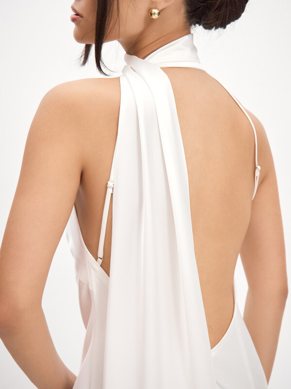 Платье с шалью