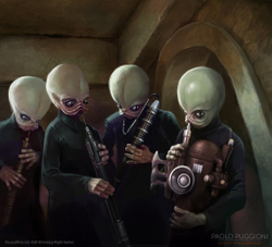 Cantina band. Регтайм из "Звёздных воин".