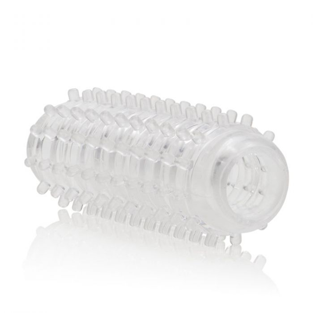 Двусторонний мастурбатор Dr. Joel Kaplan Reversible Masturbator (Цвет: прозрачный)