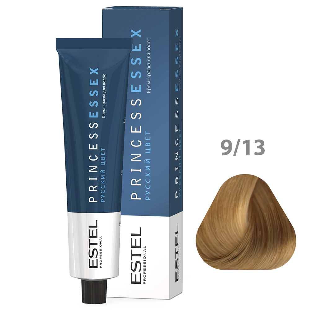 ESTEL PRINCESS ESSEX Крем-краска для волос, 9/13 блондин пепельно-золотистый/сахара, 60 мл
