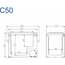 Компрессорный автохолодильник Alpicool C50 (12/24)