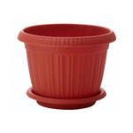 Горшок для цветов "Basil" D420 мм, 24,6л с поддоном (терракотовый)