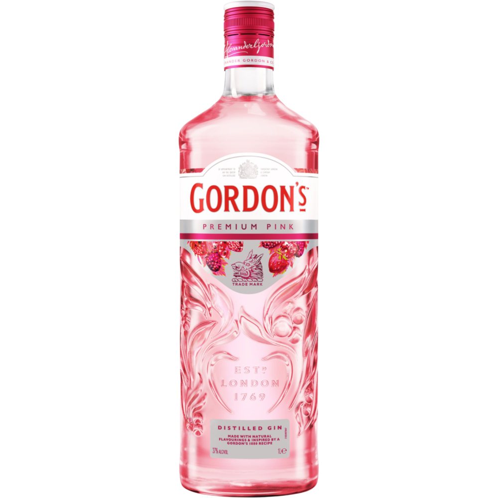 Джин Gordon’s London Dry Pink 1 л.