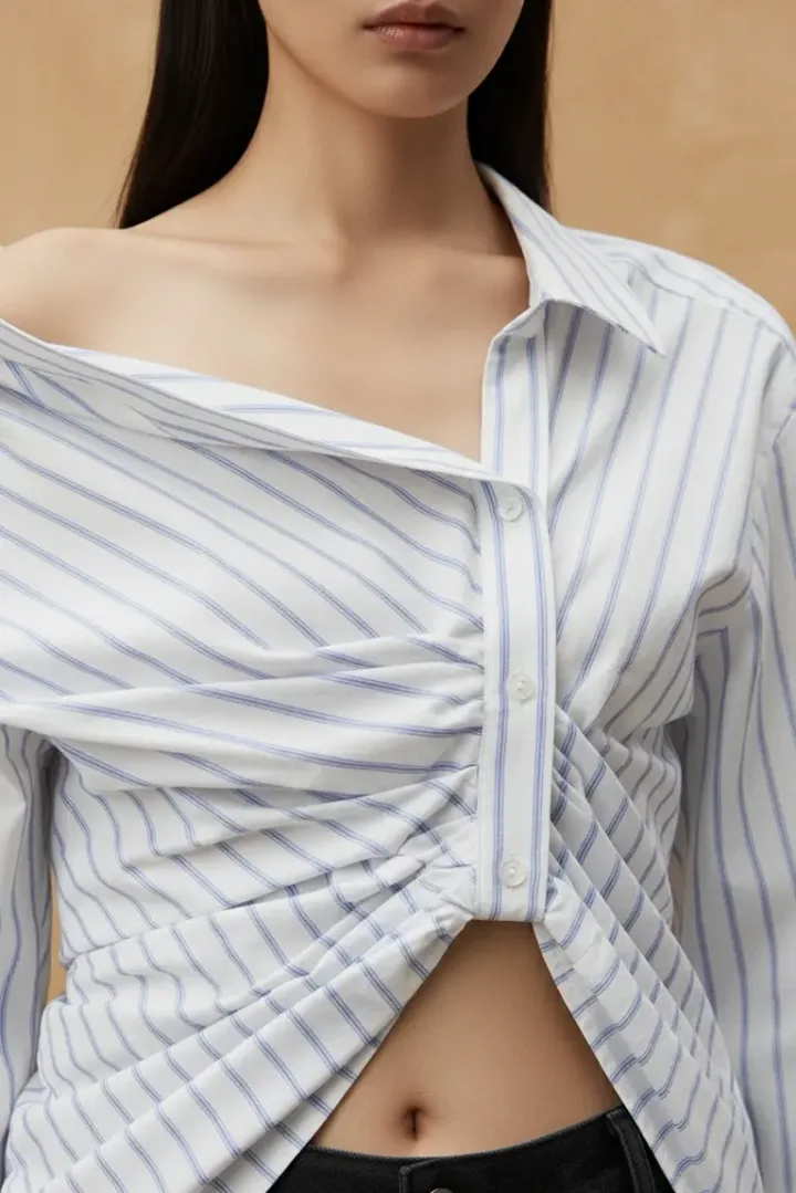 Рубашка в полоску «FERUZA»