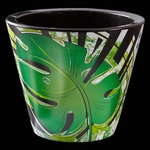 Кашпо для цветов пластиковое 3л d-19 см «Классика» Монстера