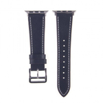 Ремешок из кожи для Apple Watch 38/40мм, 011841 Серый