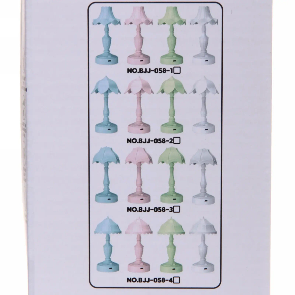 Светильник настольный «Marmalade-Афина» LED 19*9см цвет голубой USB