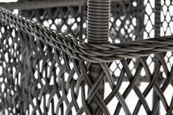 "Эспрессо–150 S" обеденная группа плетеная, цвет графит