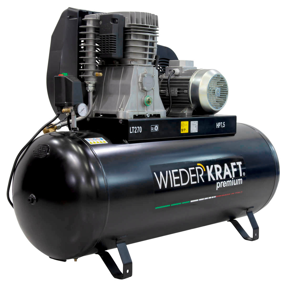 WDK-92779 Компрессор поршневой, 798 л/мин, 5.5 кВт, 380 В, ресивер 270 л