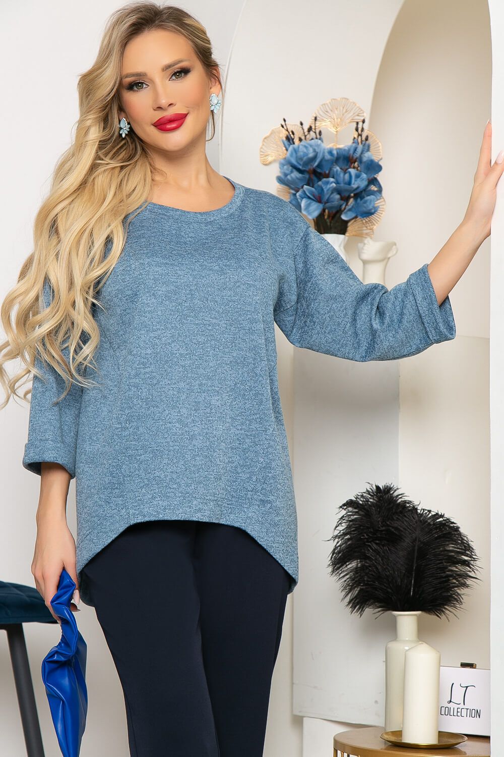 Туника "Франсуаза" (голубая) Б4464 LT Collection (Акция)