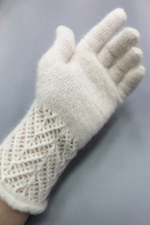 Перчатки ажурные ПЧ237-02 экрю