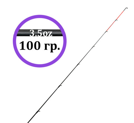 Квивертип 3.5oz (carbon) к Volzhanka Pro Sport 13ft 100+; 80+