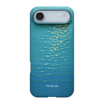 Арамидный чехол MagSafe PITAKA Glints of Gold Edge Case для iPhone Air Ультратонкий текстурированный чехол из арамидного волокна с вырезом для Контроллера камеры