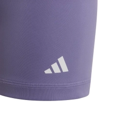Шорты для девочки теннисные Adidas Girls Techfit Short Leggins - magic lilac/white