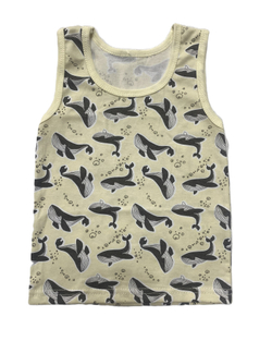 Майка на мальчика из кулирки (100 % хлопок) на рост 86 см