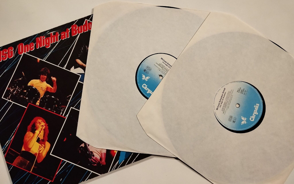 Винтажная виниловая пластинка LP The Michael Schenker Group One Night At Budokan (Germany 1982)