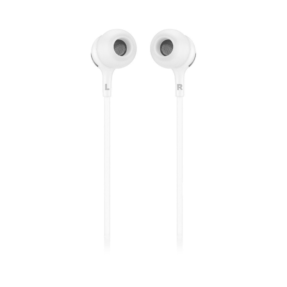 Наушники JBL Live 100 White, внутриканальные