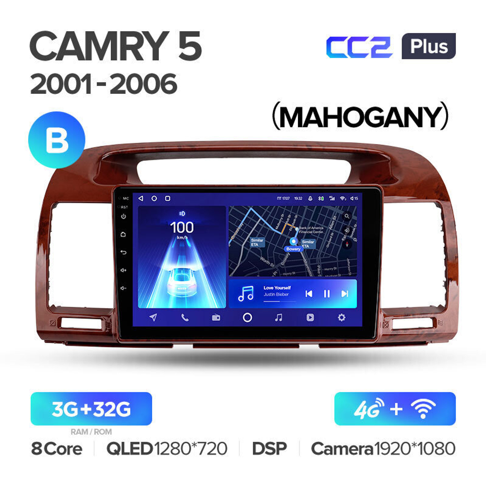 Teyes CC2 Plus 9" для Toyota Camry 2001-2006