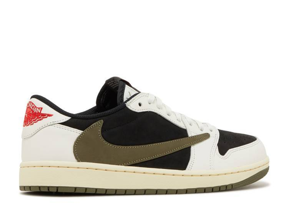 Travis Scott X Wmns Air Jordan 1 Retro Low Og "Olive"