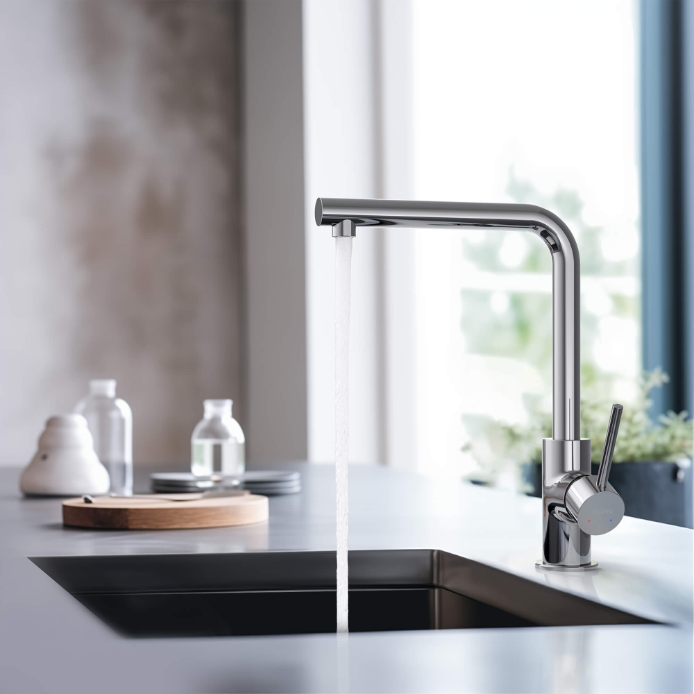 Смеситель для кухни AQUATEK AQ1380CR ЕВРОПА
