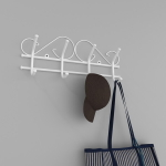 Вешалка «Ажур 4» (Белый)