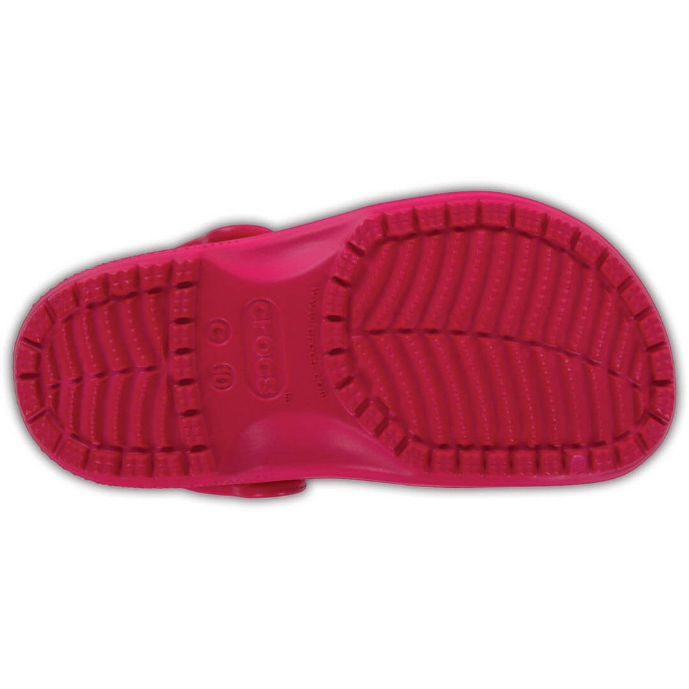 Детские сабо Crocs Classic Kids Candy Pink розовые