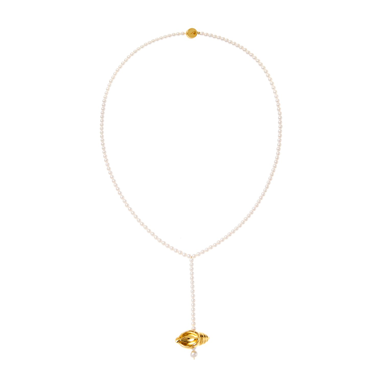 Колье Majorka Pearl Necklace Whith Shell Charm