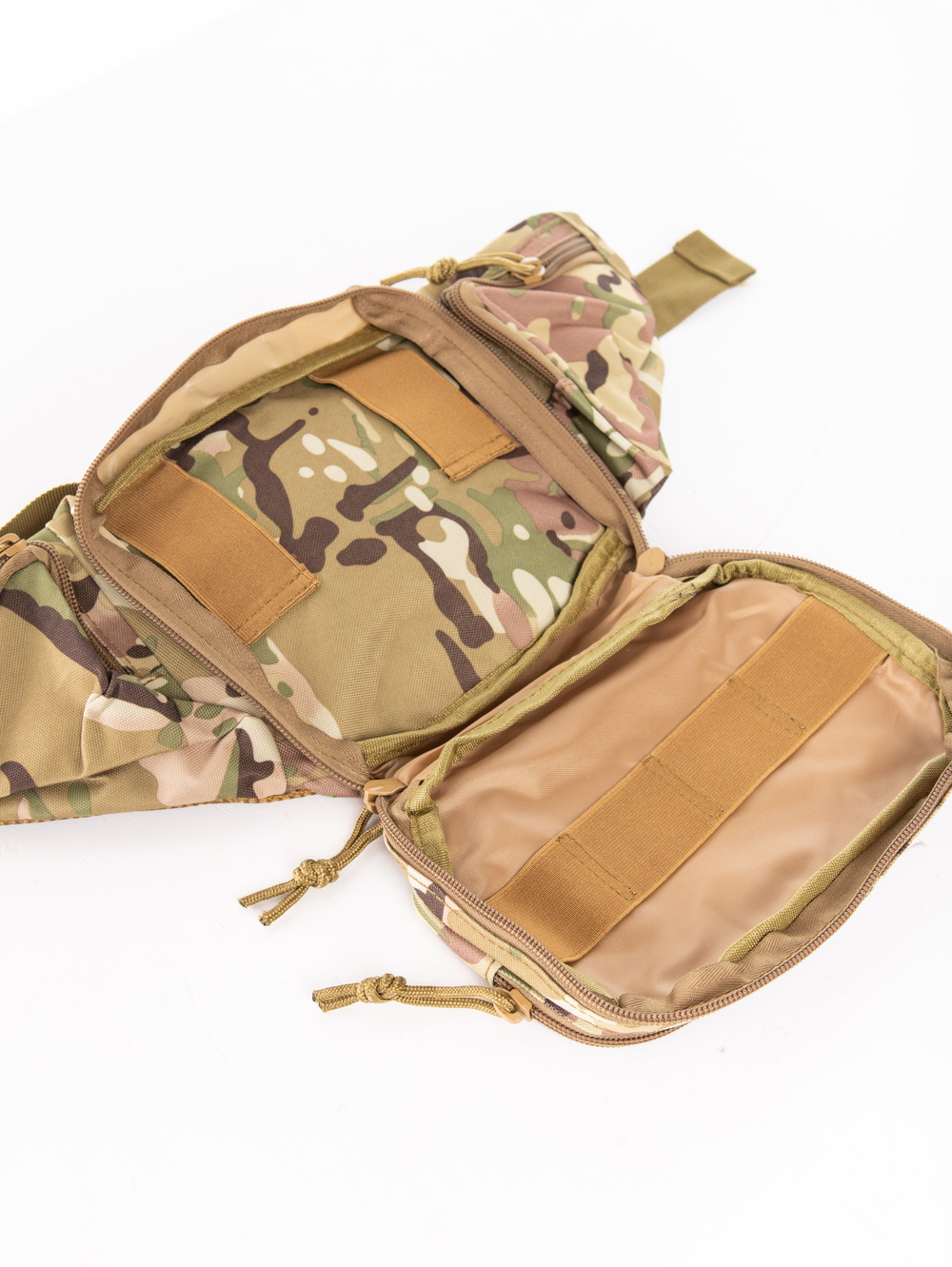 Сумка MOLLE  №723 тактическая на пояс для рыбаков и охотников мультикам