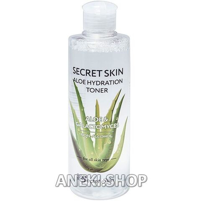 Тонер для лица с экстрактом алоэ 250 мл Secret Skin Aloe Hydration Toner